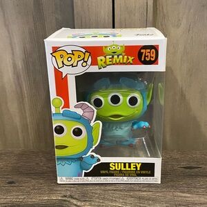 Funko Pop Remix Toy Story Alien and Monster’s Inc Sulley Vinyl Figure New